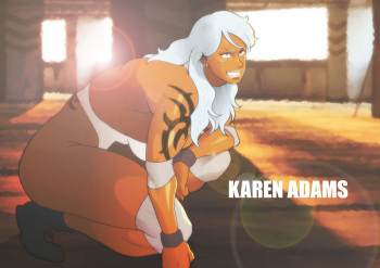 Josei keikan Karen Adams cover
