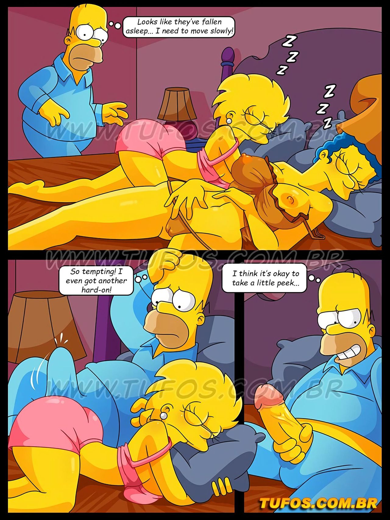 Sleeping in my parent's bed page 5 full
