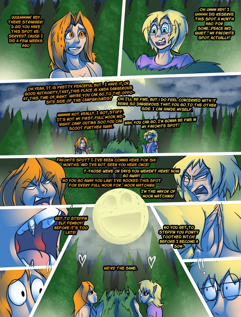 Felixxu Comic: Blue Moon page 2 full