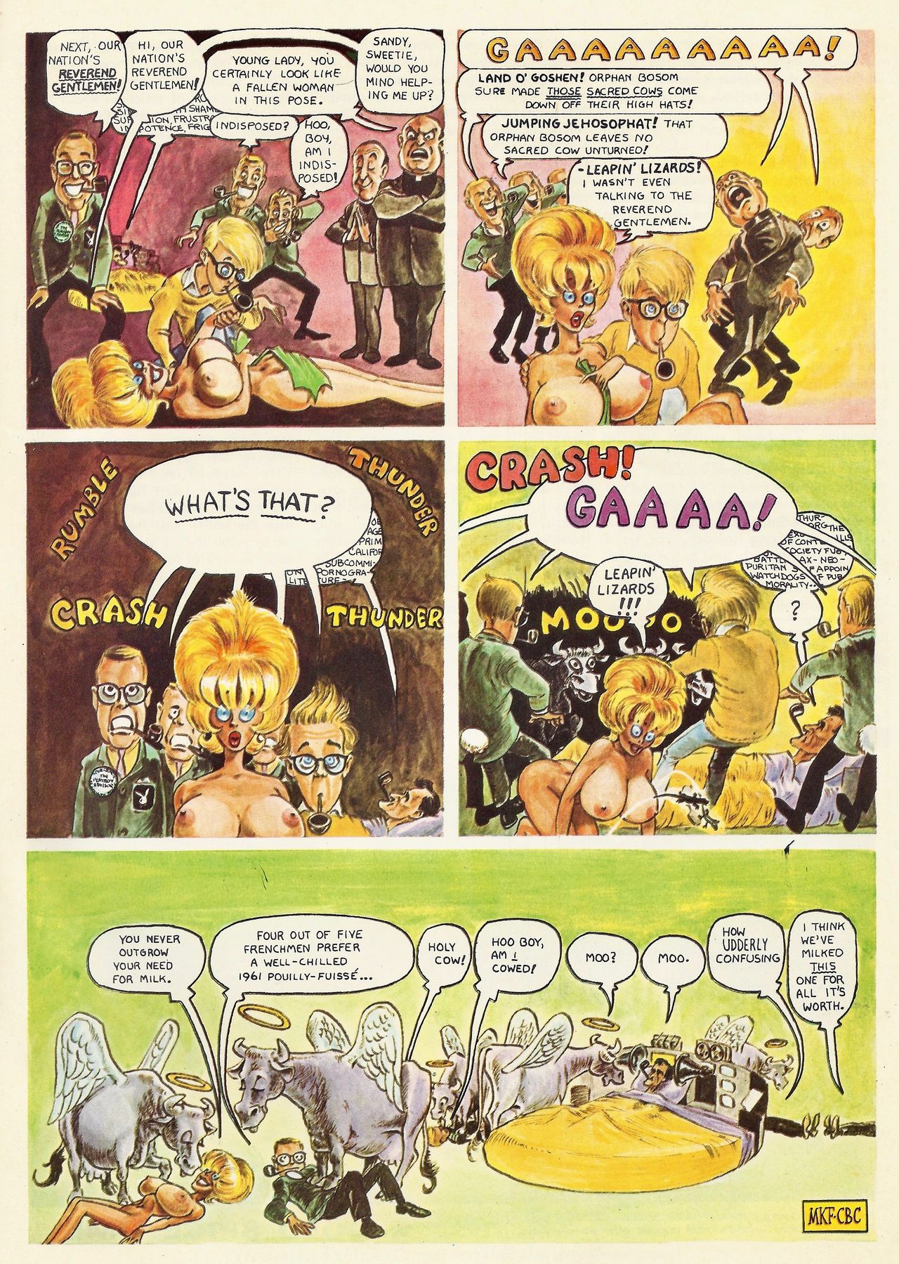 Little Annie Fanny parody page 3 full