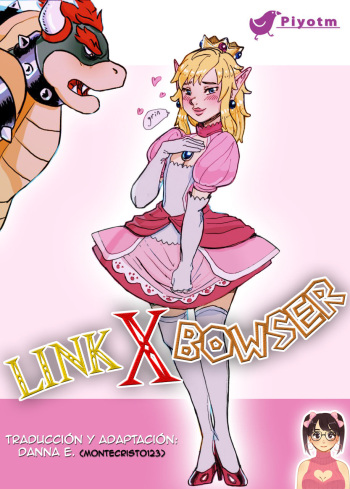 Link x Bowser Comic Commission cover
