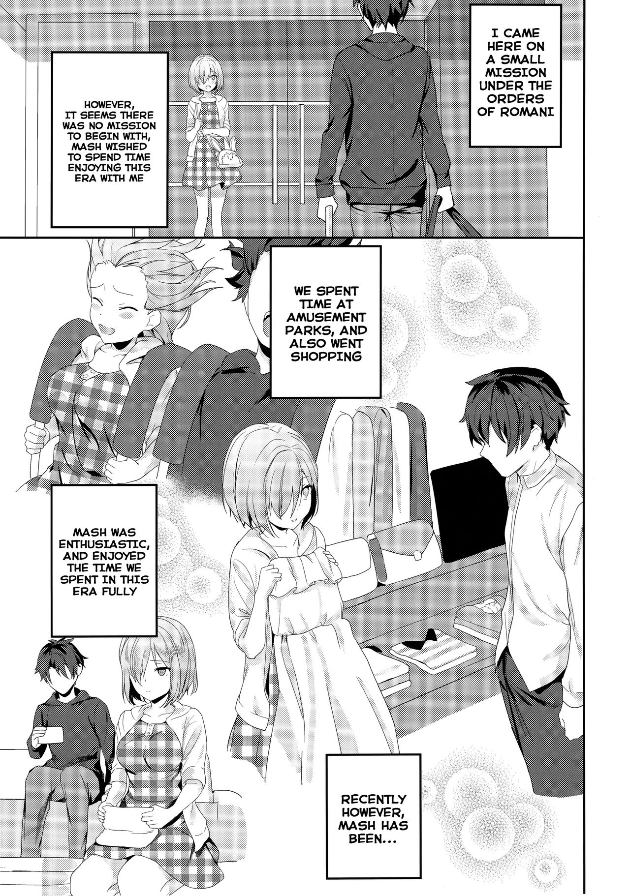 Mash wa Senpai ni Chikazukitai! | Mash Wants to Be Intimate With Senpai! page 6 full