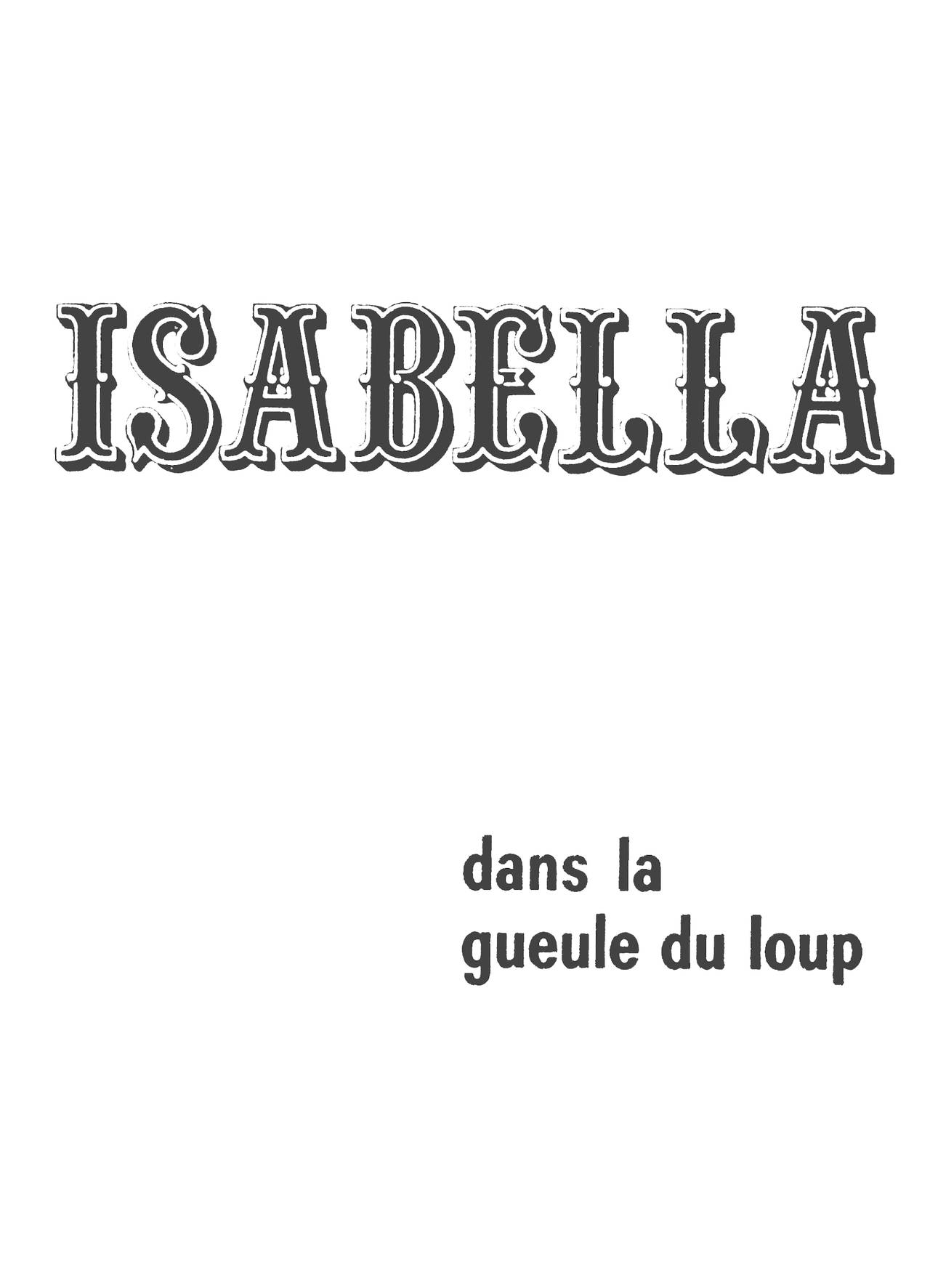 Isabella T037 - Dans la Gueule du Loup page 3 full