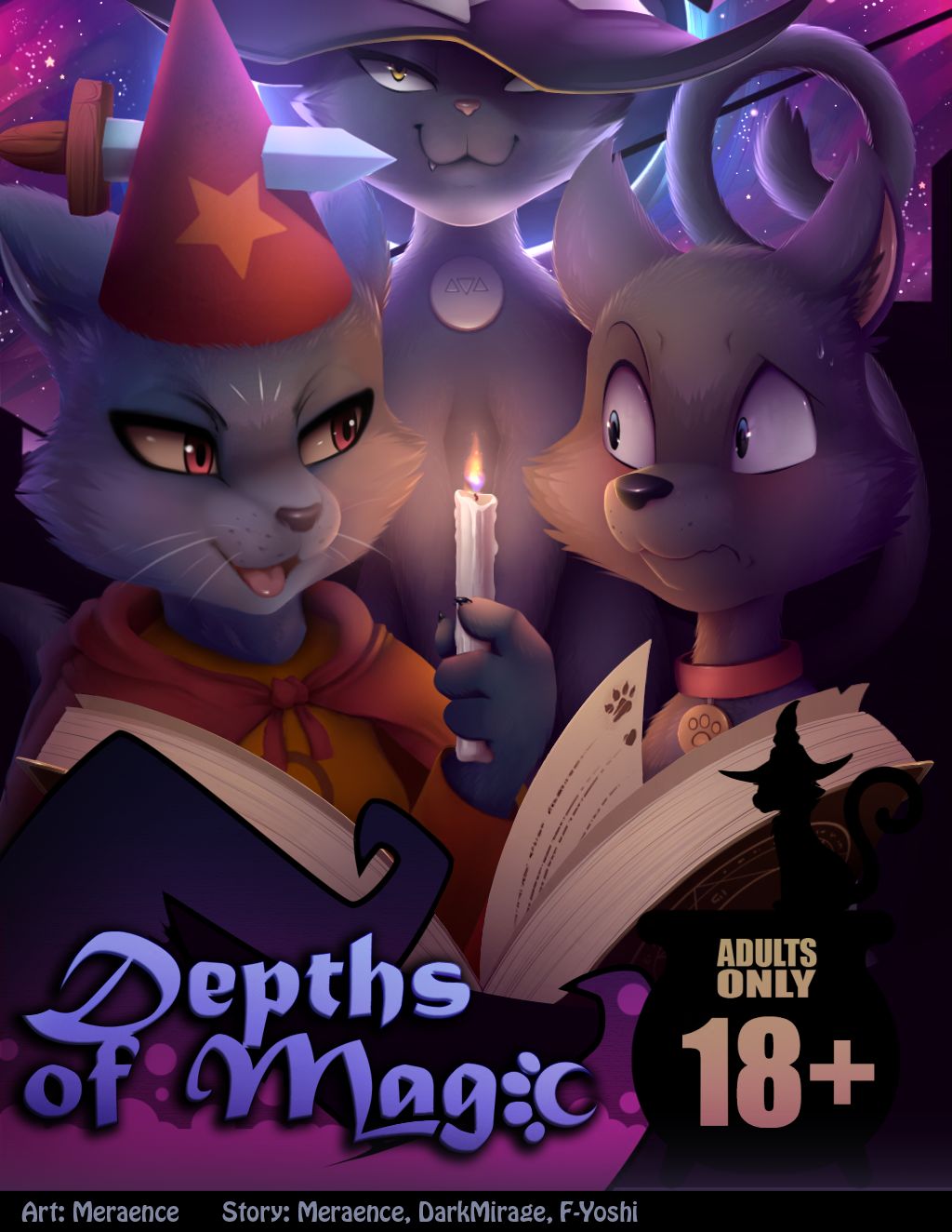 Depths of Magic  by Meraence page 1 full