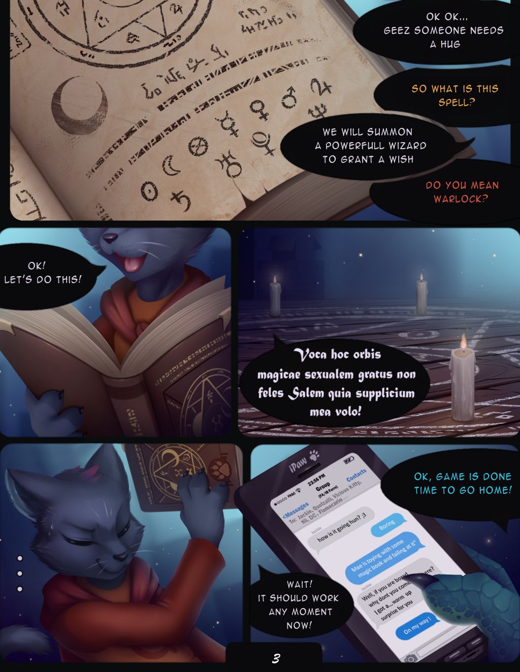 Depths of Magic  by Meraence page 4 full