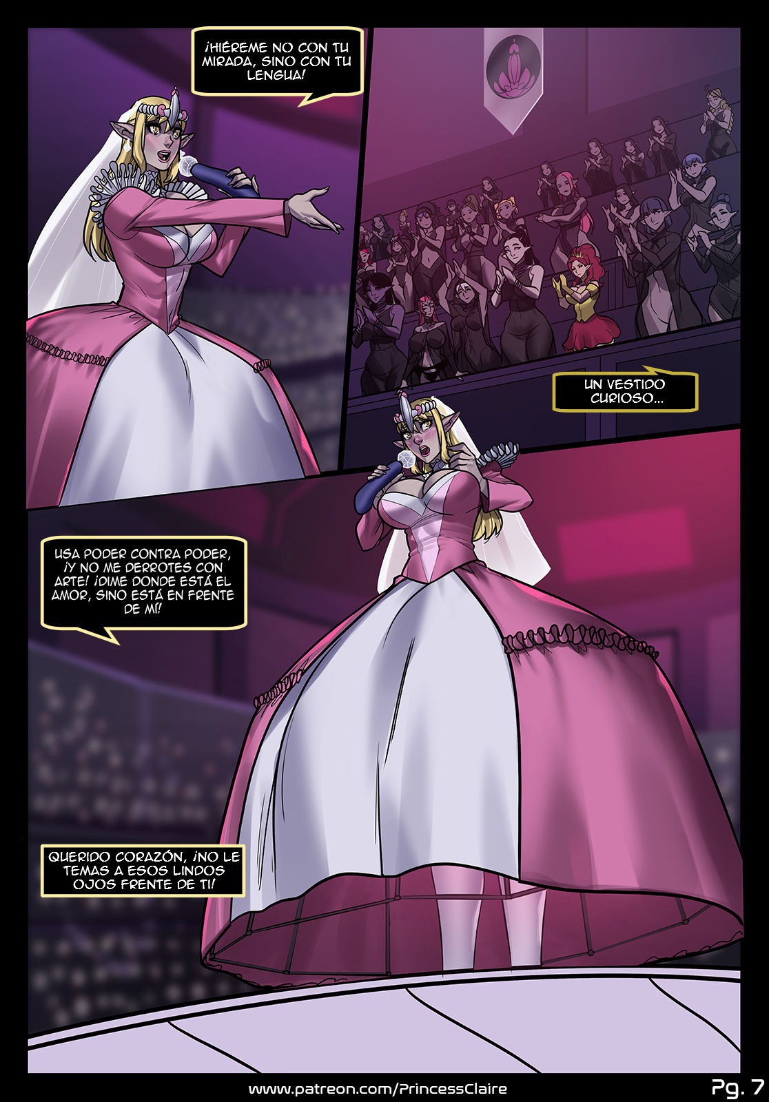 Princess Claire - español- page 6 full