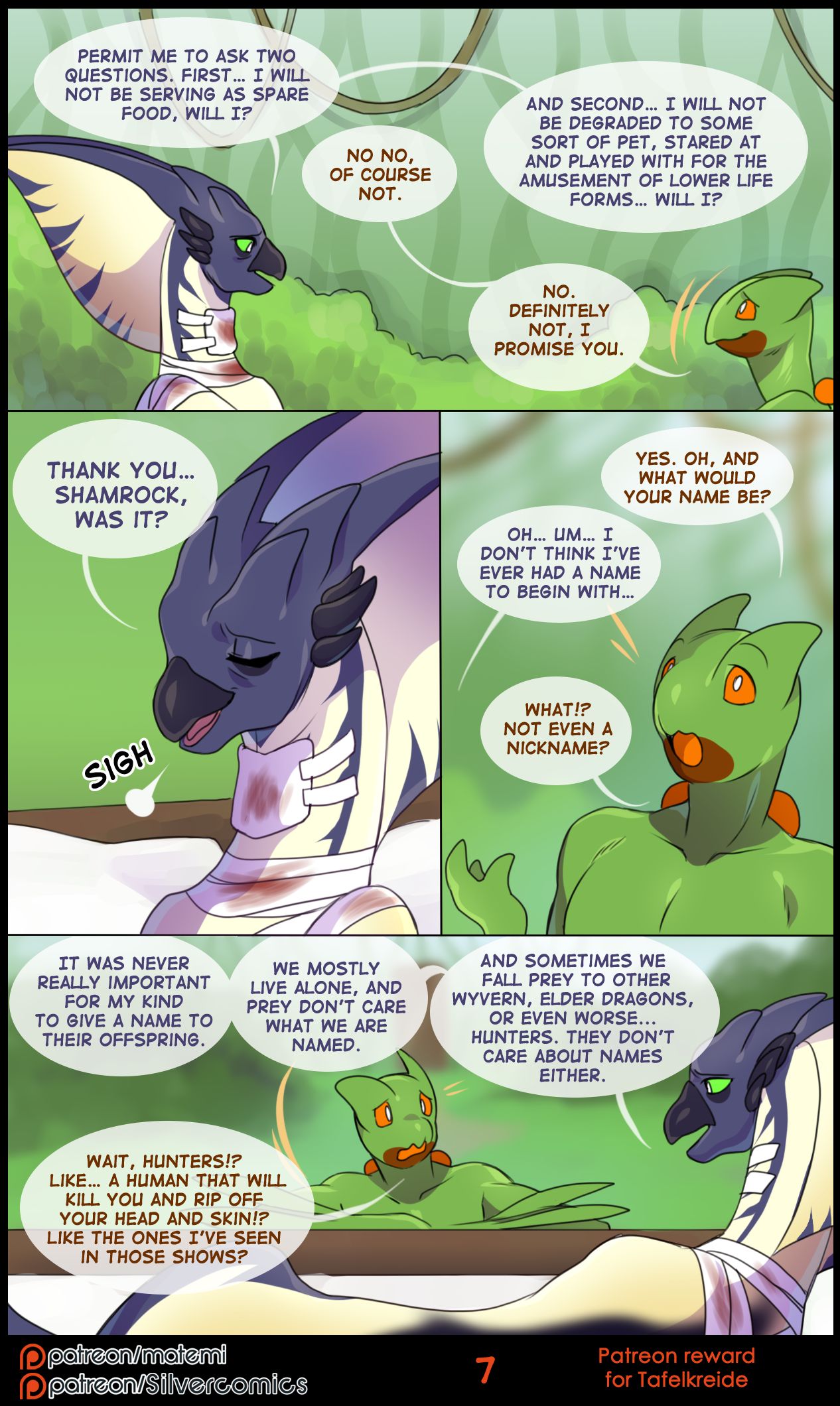 Lena and Shamrock's Love Night page 7 full