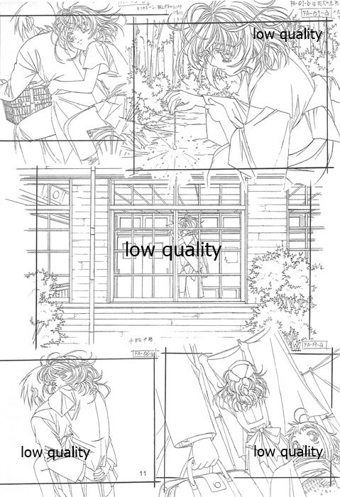 Flutter of birds 線画集 page 10 full