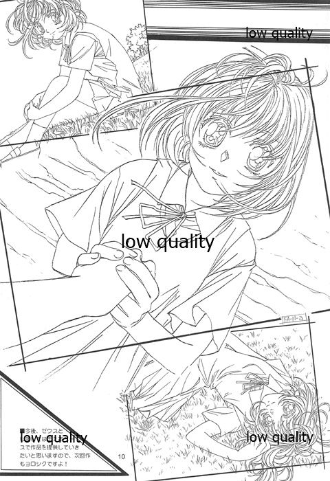 Flutter of birds 線画集 page 9 full