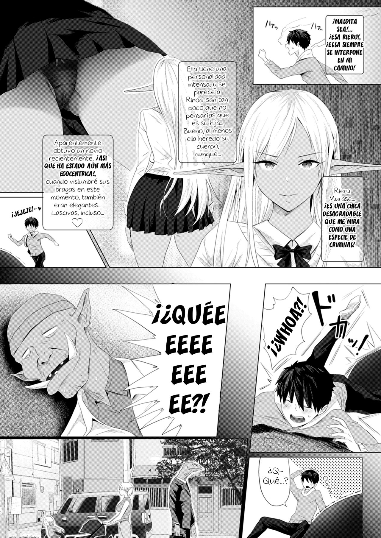 Orc Chinpo o Te ni Ireta! Elf Oyako o Ore Senyou Nama Onaho ni Shitatta www | ¡Tengo un pene de orco!, así que convertí a una madre e hija elfas en mis agujeros para follar personales Jajaja page 4 full