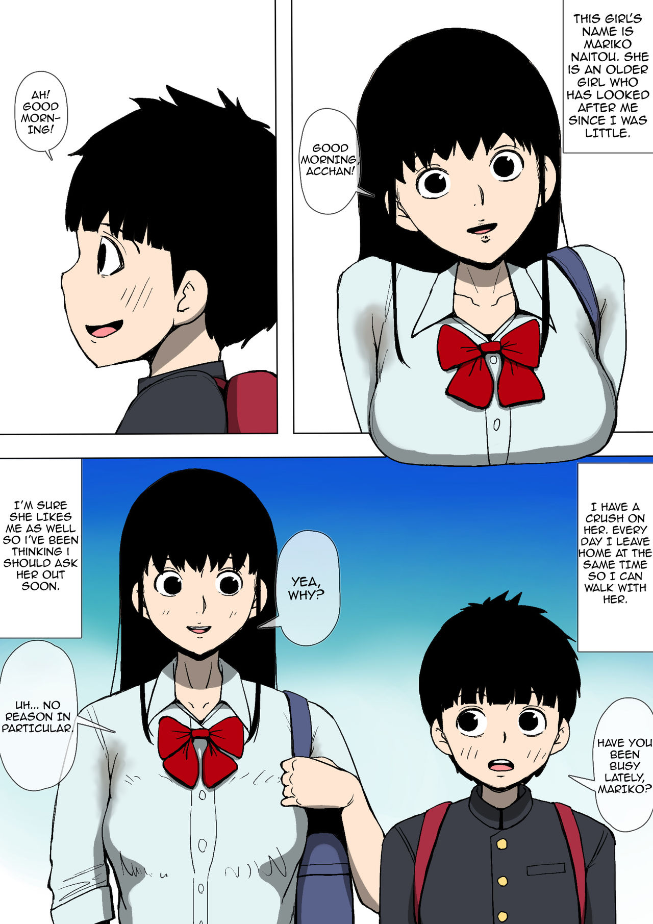 Akogare no Onee-san to Aitsu ga Tsukiatte Ita | The Onee-san I Longed for Was Dating My Enemy page 3 full