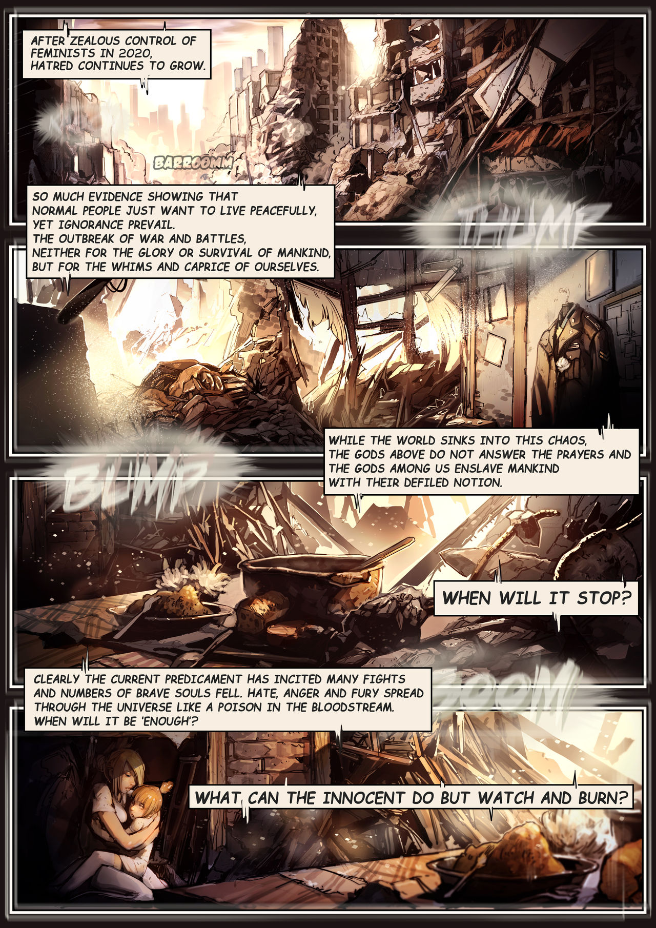 Superheroine Cosmic Cataclysm page 2 full