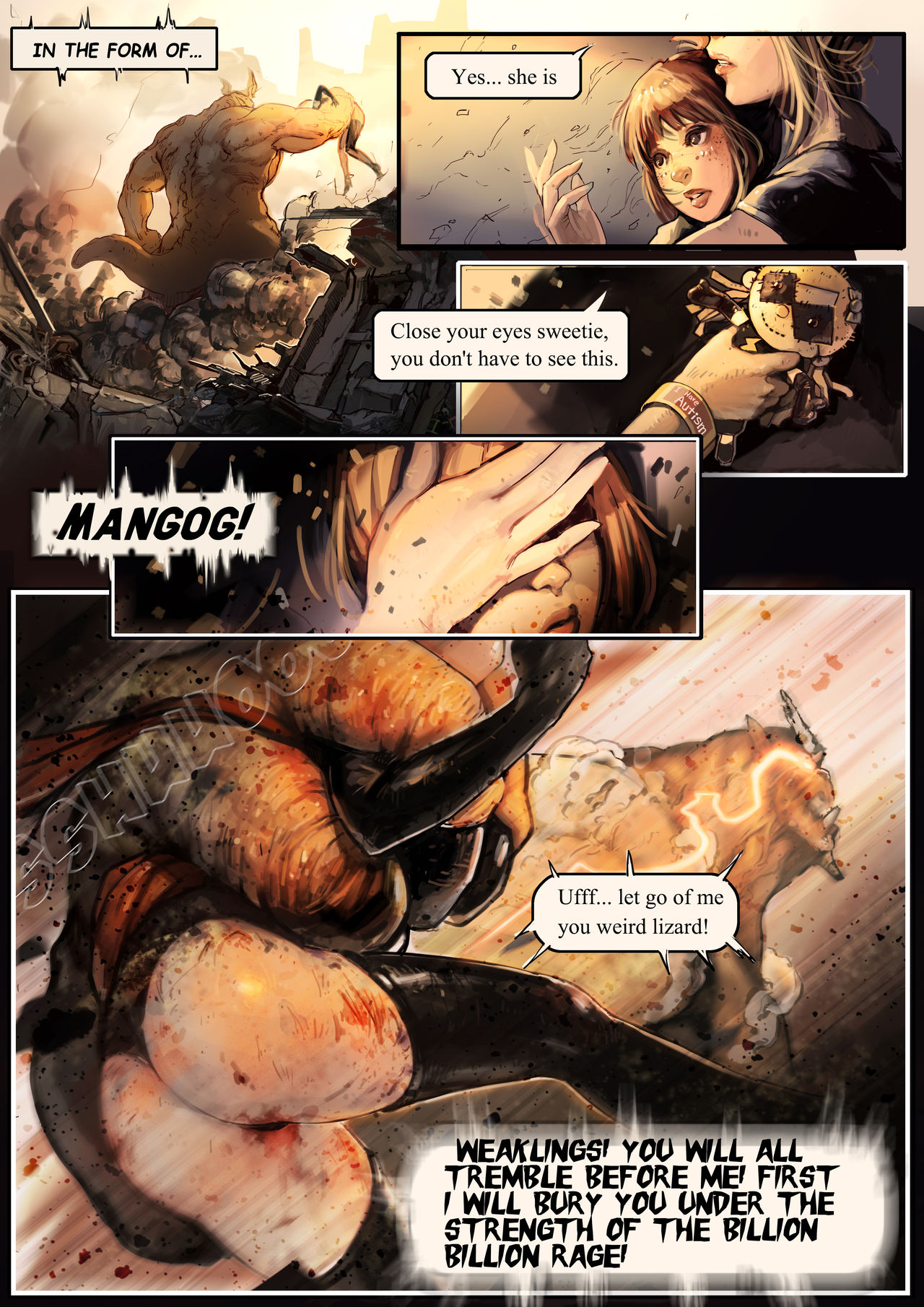 Superheroine Cosmic Cataclysm page 4 full