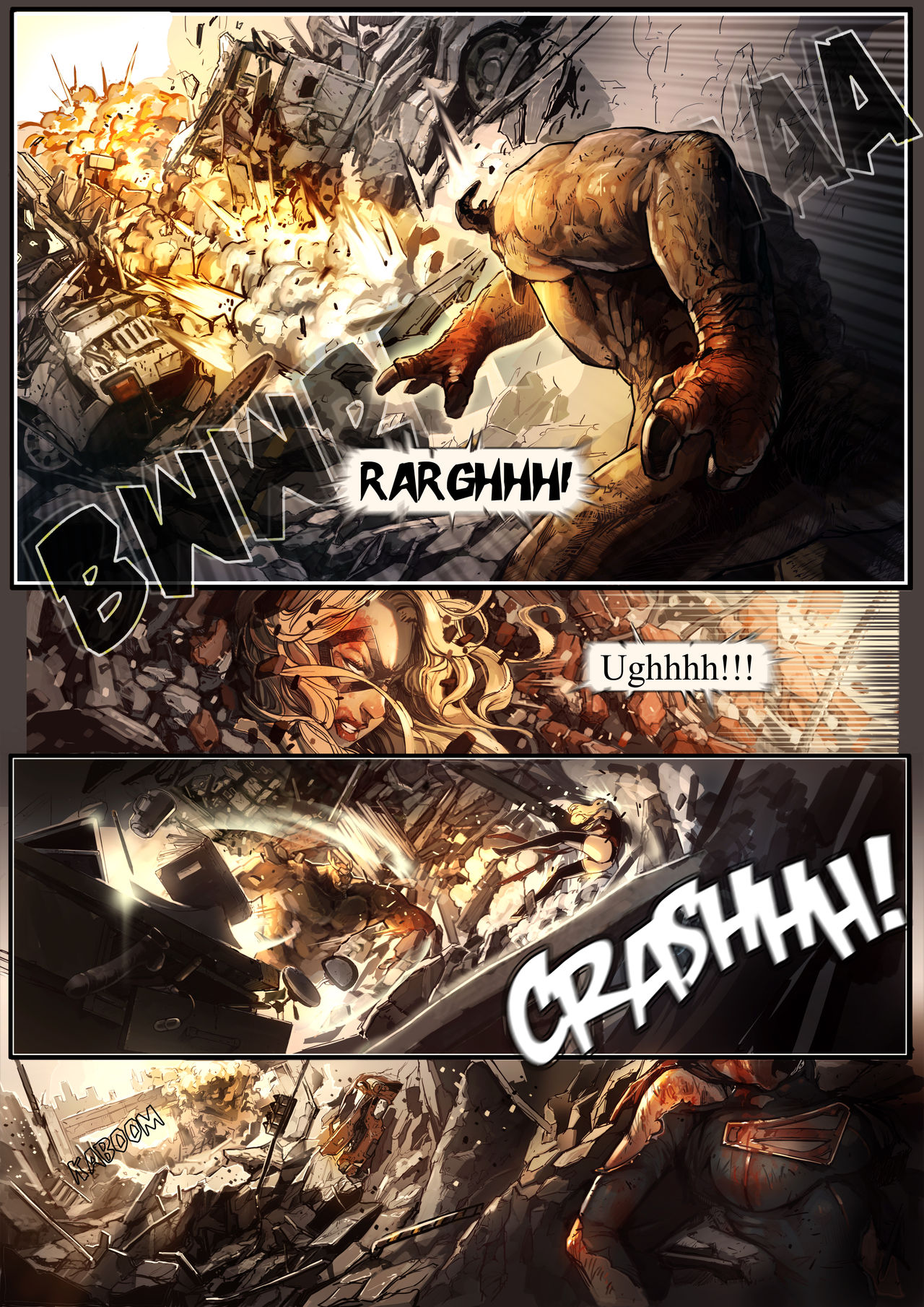 Superheroine Cosmic Cataclysm page 5 full