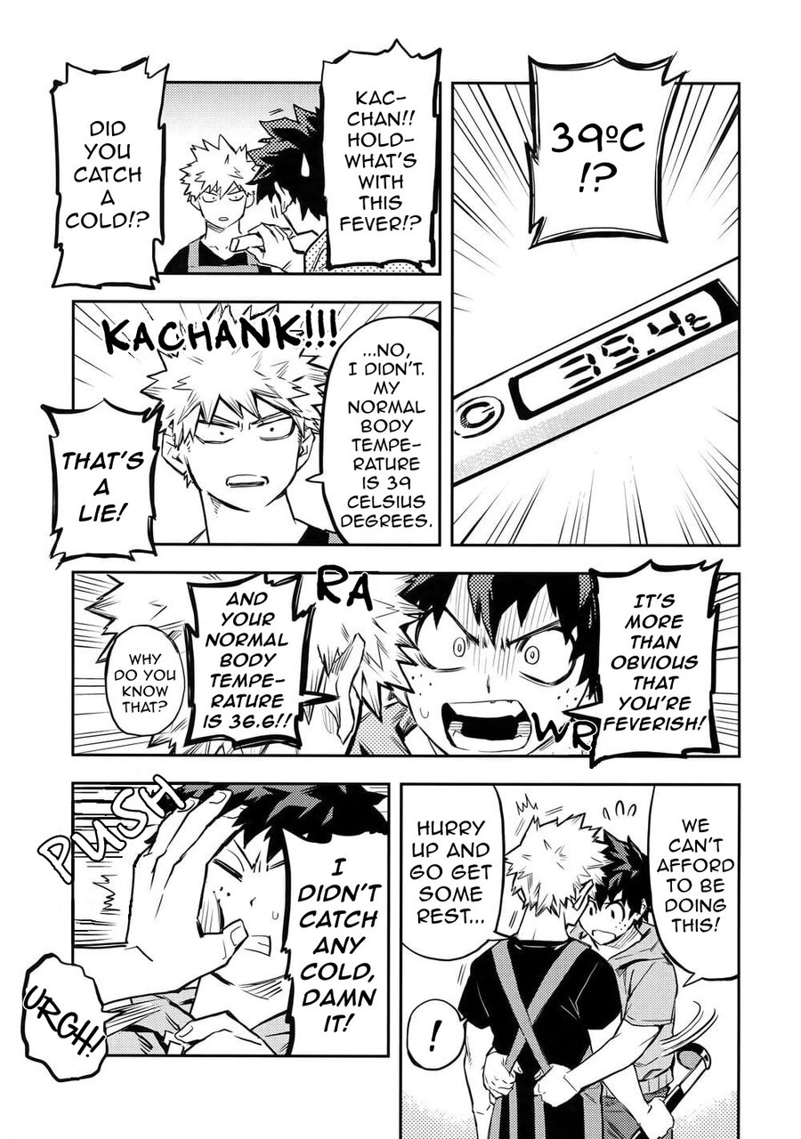 Kazehiki Kacchan to Boku no Koubousen | The Battle Between Sick Kacchan and Me page 6 full