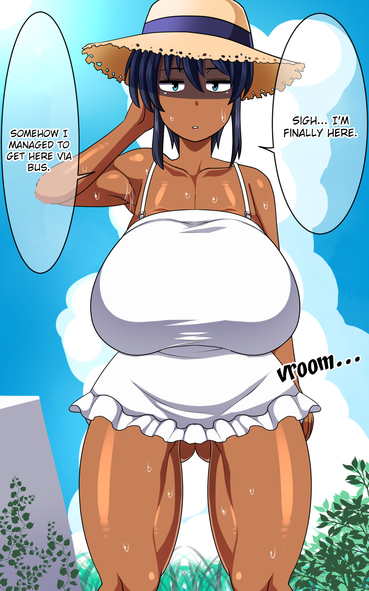 Kasshoku Musume Natsuki-chan ~Inaka no Natsuyasumi Hen~ | Brown Girl Natsuki-chan ~Summer Vacation in the Country Chapter~ page 5 full
