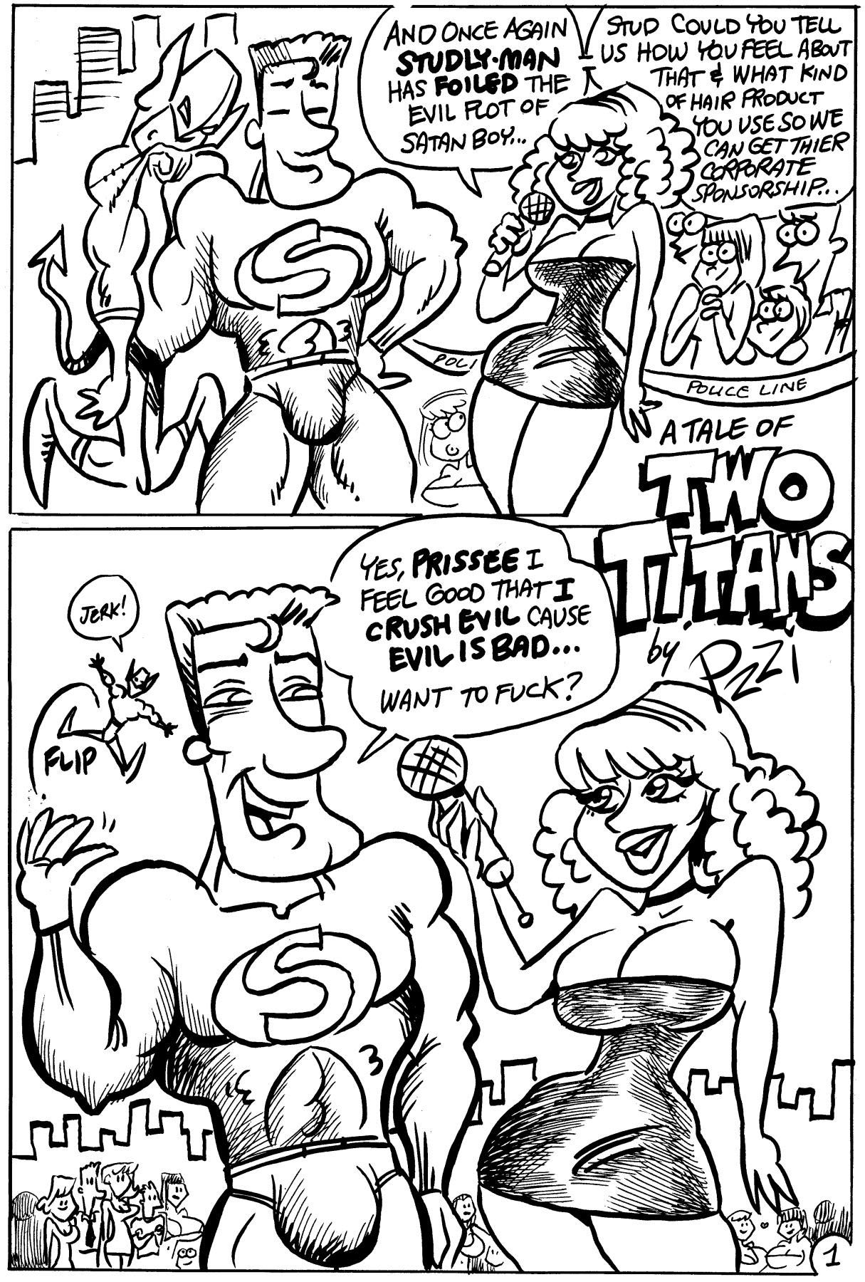 “Tale of Two Titans” - 21 Pages page 2 full