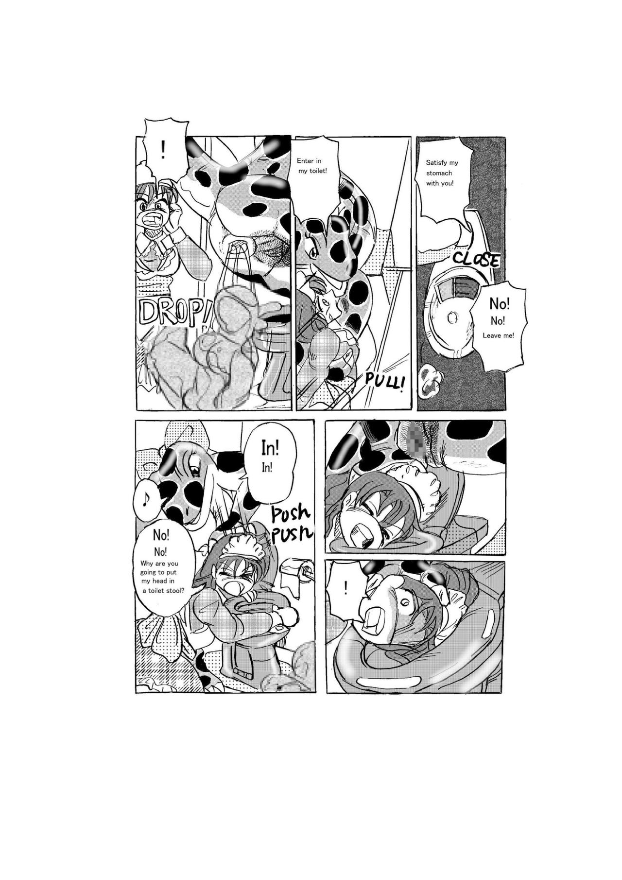 Waniko in the girl's bathroom - Moe version page 9 full