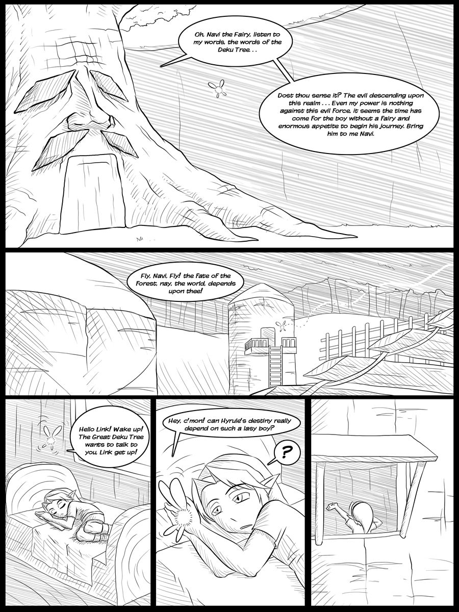 Ocarina of Vore Ch. 1-9 page 5 full