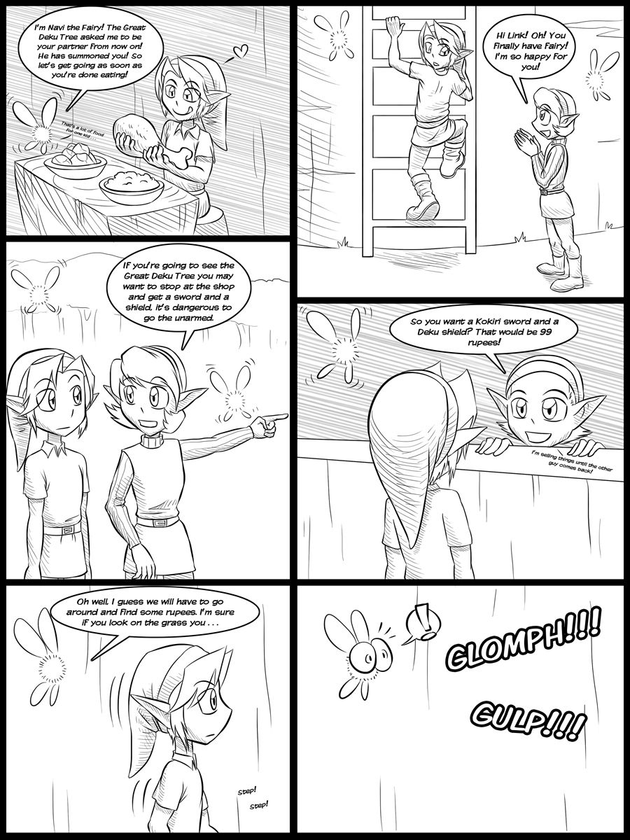 Ocarina of Vore Ch. 1-9 page 6 full