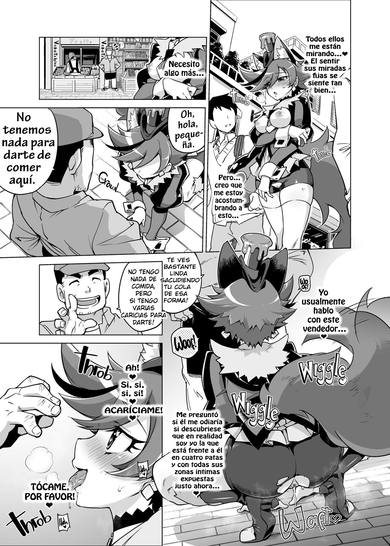 Chocolat-chan no Kirakira Roshutsu Juukan | Chocolat's Sparkling Public Mating Show page 10 full