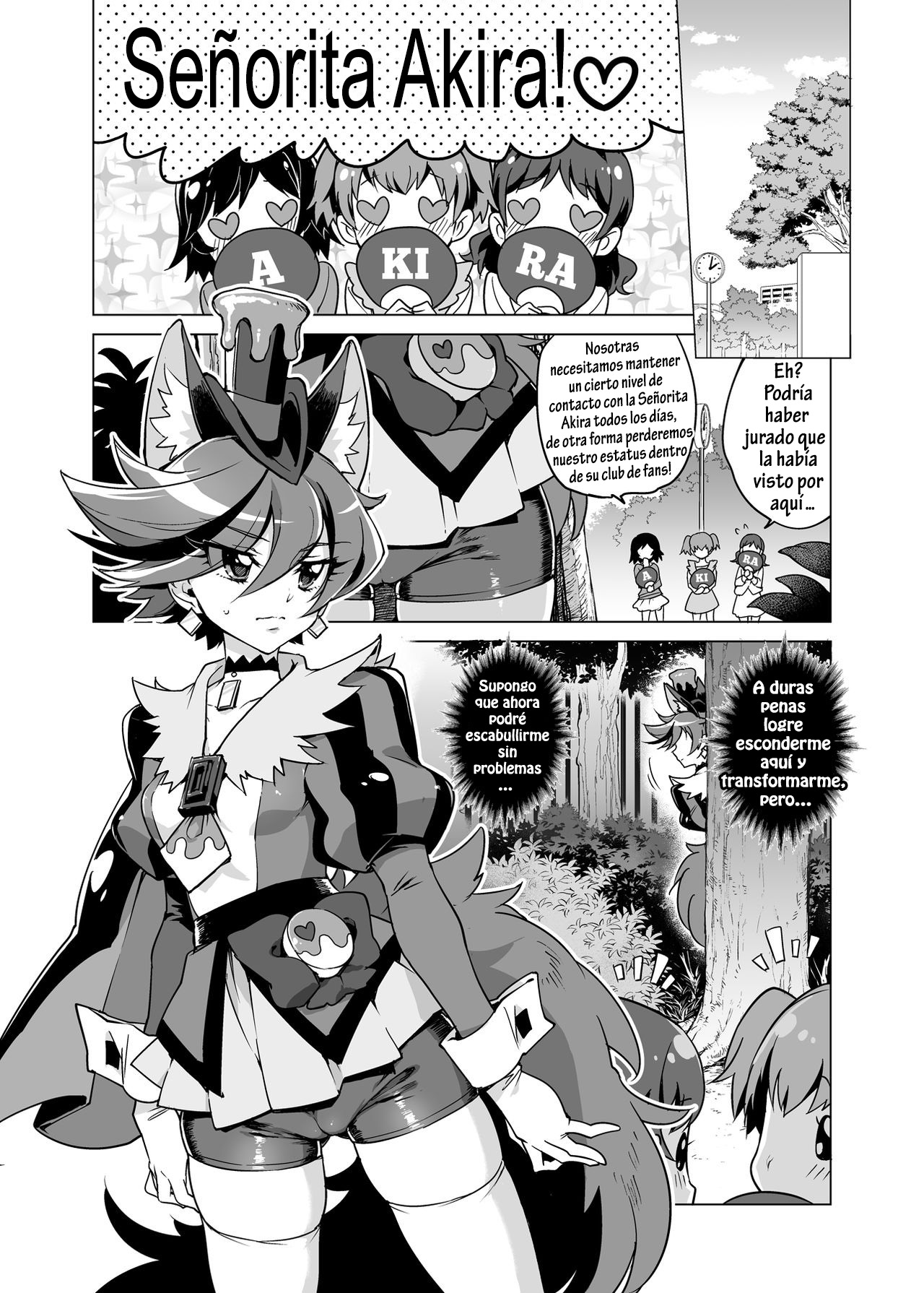 Chocolat-chan no Kirakira Roshutsu Juukan | Chocolat's Sparkling Public Mating Show page 3 full