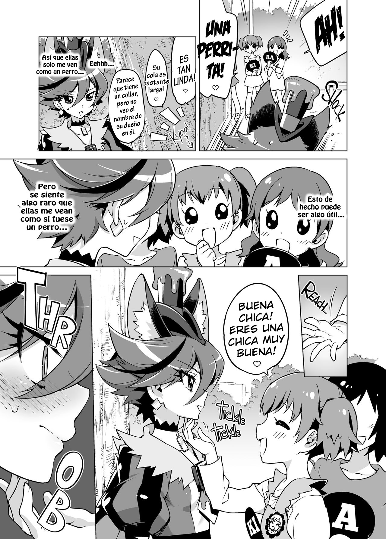 Chocolat-chan no Kirakira Roshutsu Juukan | Chocolat's Sparkling Public Mating Show page 4 full