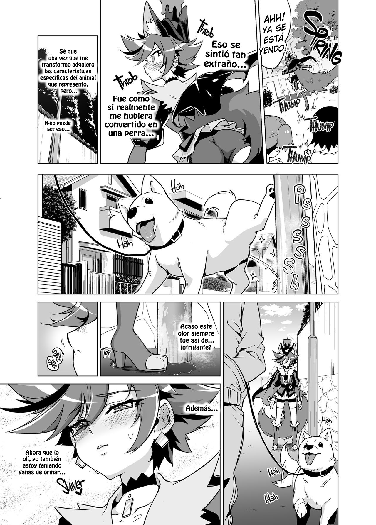Chocolat-chan no Kirakira Roshutsu Juukan | Chocolat's Sparkling Public Mating Show page 6 full