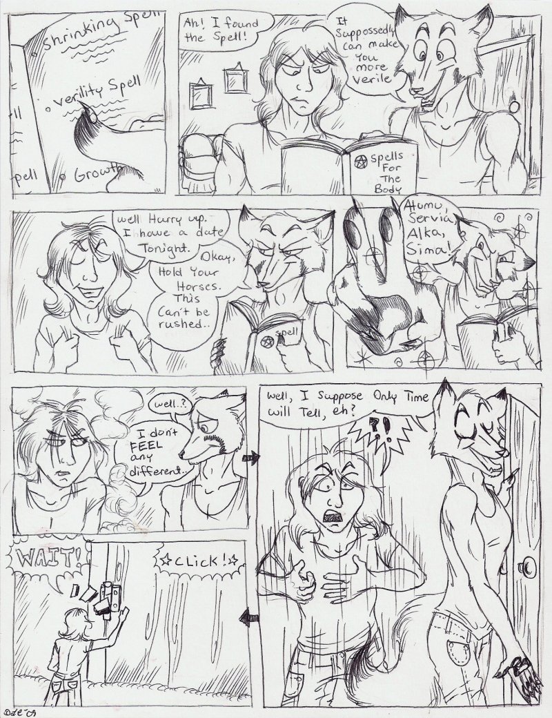 Unfortunate Shrinkage page 1 full