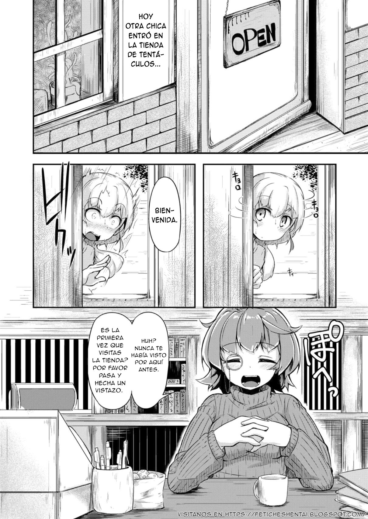 Anata no Machi no Shokushuyasan | Your neighborhood tentacle shop page 3 full