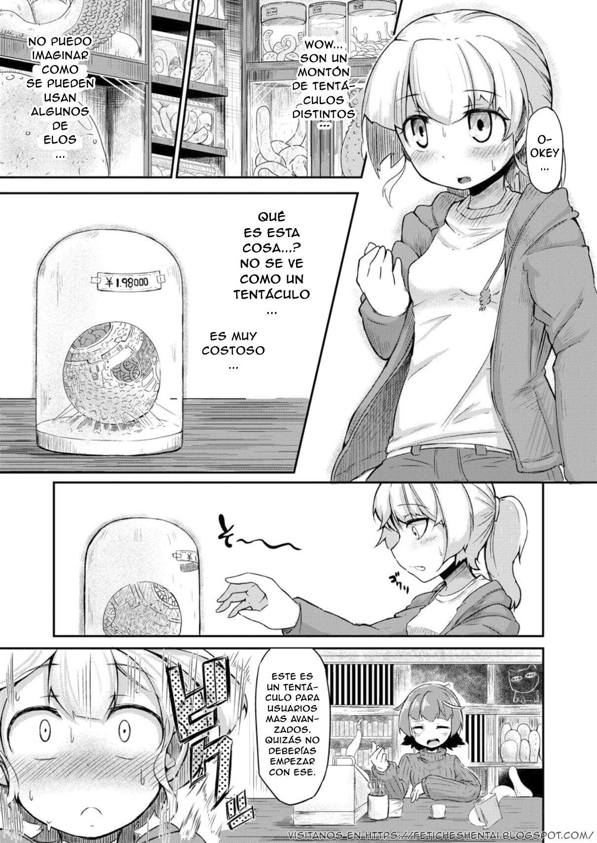 Anata no Machi no Shokushuyasan | Your neighborhood tentacle shop page 4 full