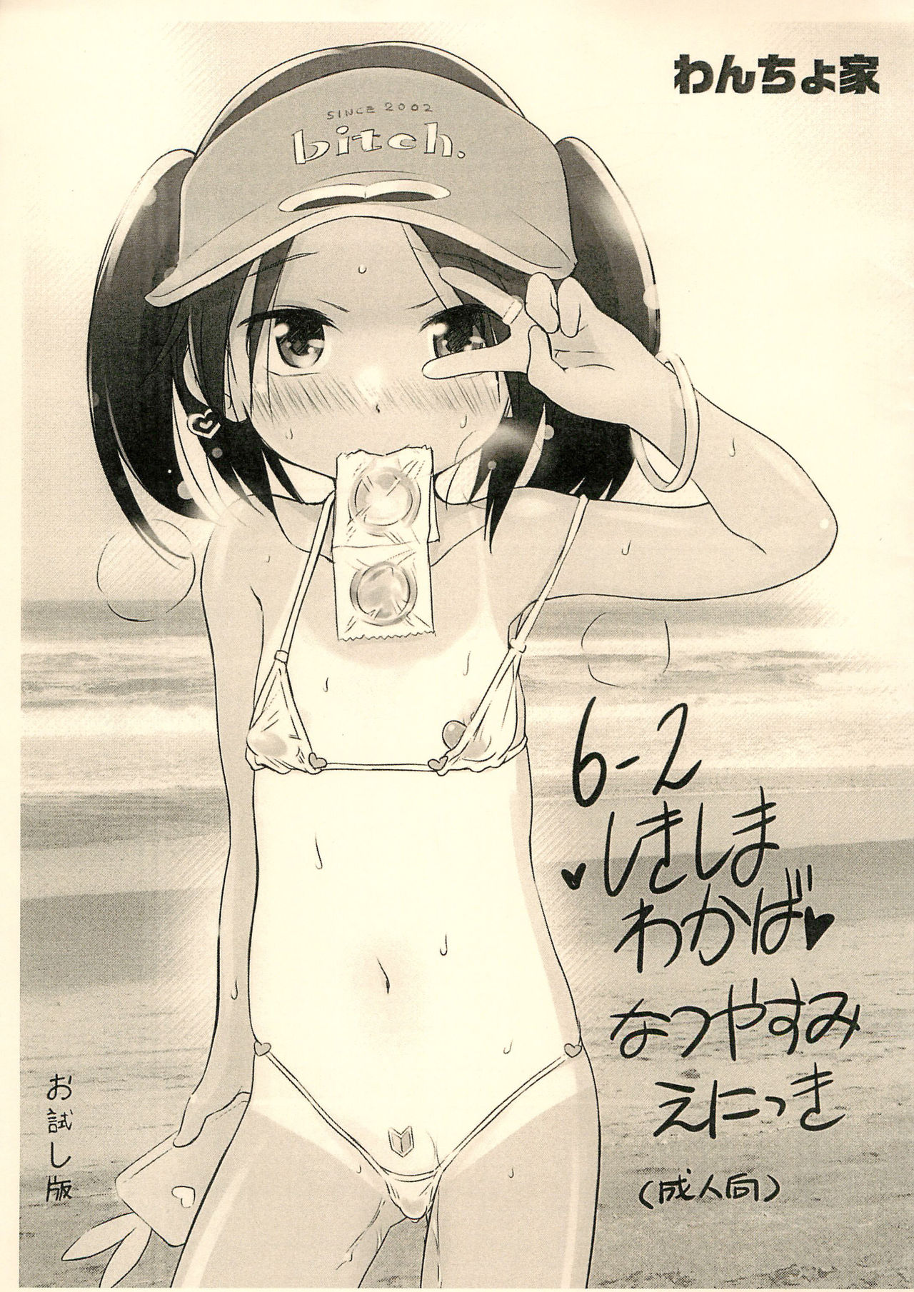 6-2 Shikishima Wakaba Natsuyasumi Enikki Otameshi-ban page 1 full