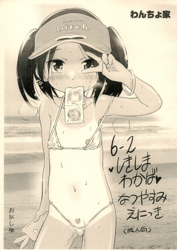 6-2 Shikishima Wakaba Natsuyasumi Enikki Otameshi-ban cover