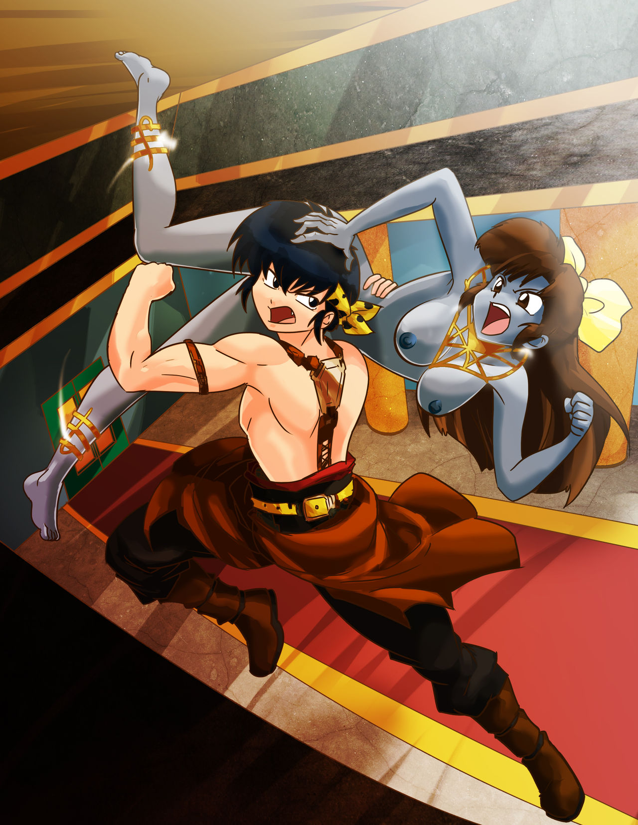 Ranma of Mars  - Toppless page 2 full