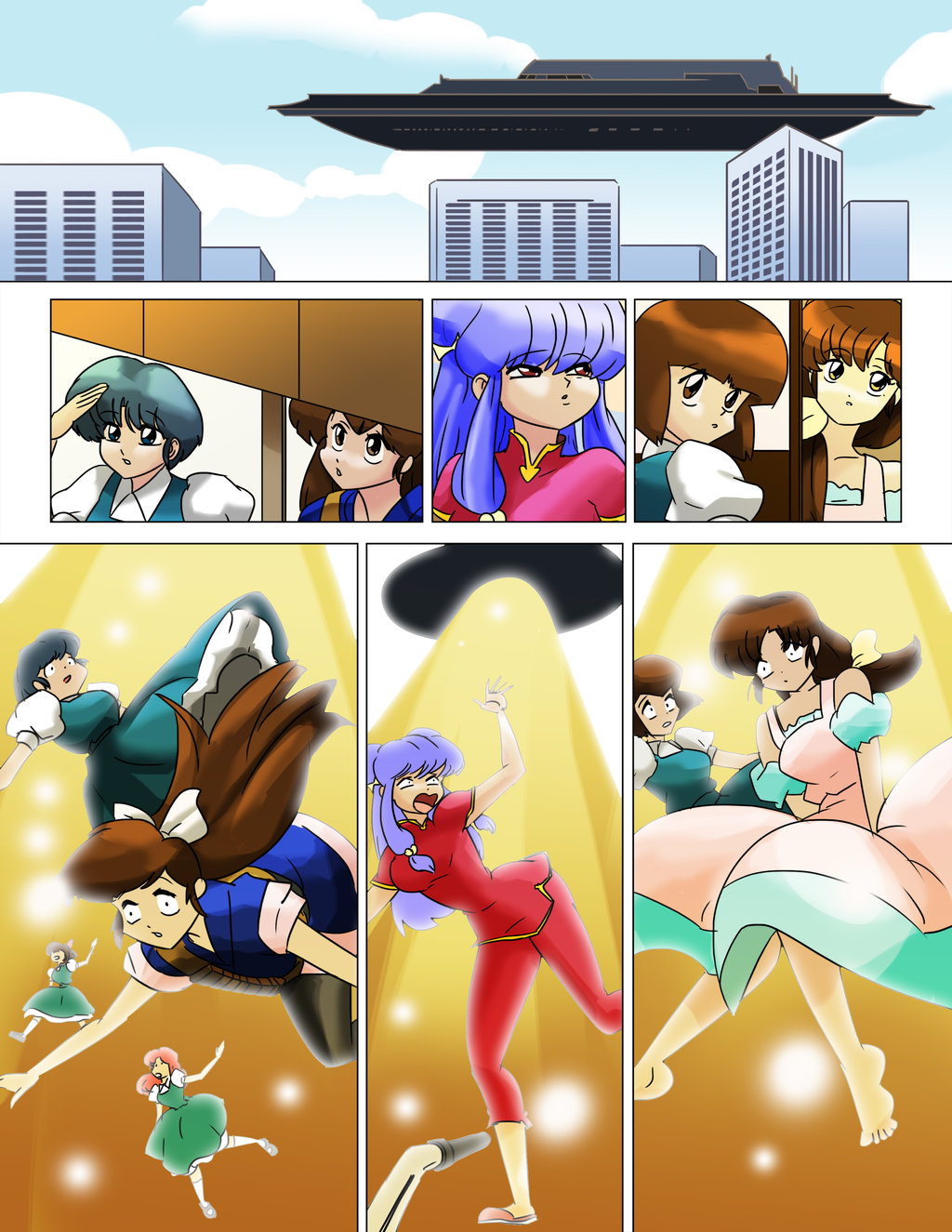 Ranma of Mars  - Toppless page 6 full