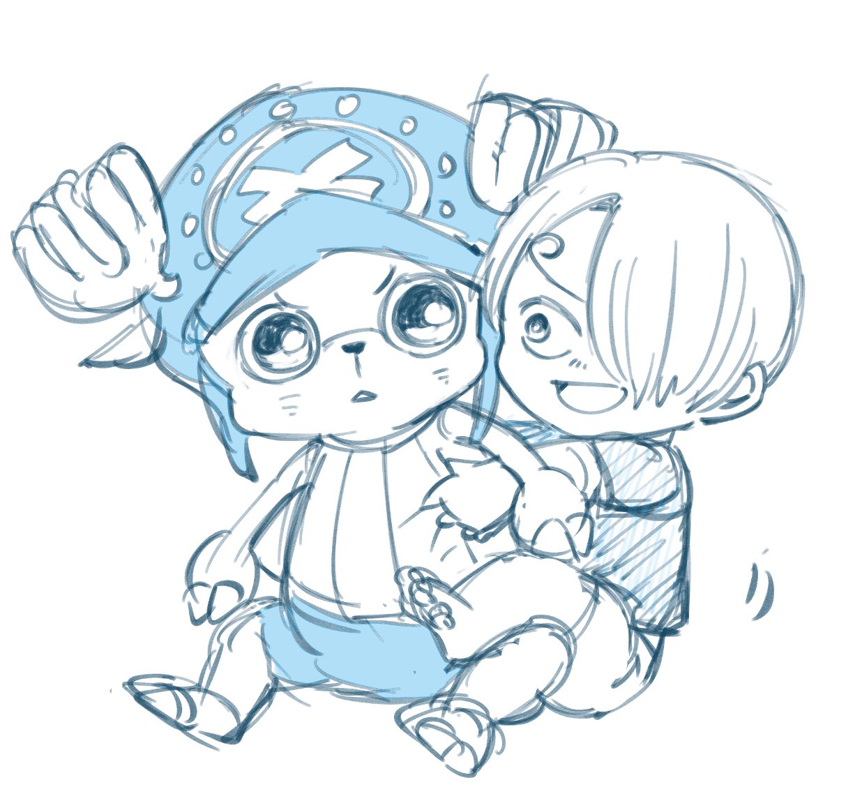 A1（えーいち）- Random Sanji X Chopper page 3 full