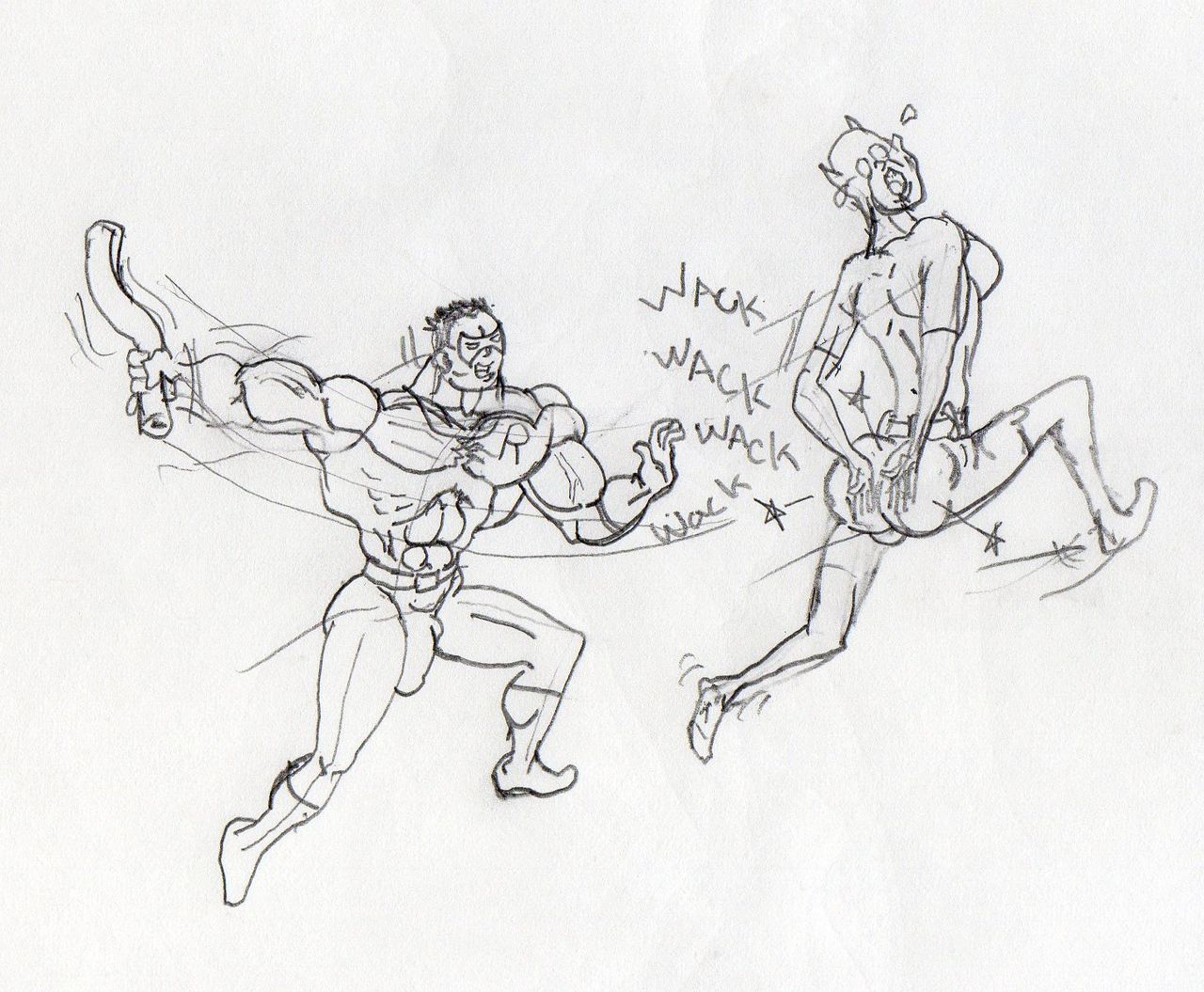 Boi Wonder hulks out . page 6 full