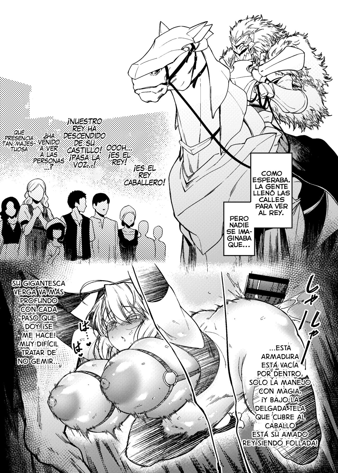Hakuba ni Norareru Kishi 3 | White Horse Riding a Knight 3 page 9 full