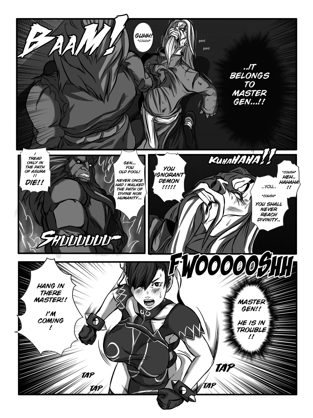 ONGOING Chun Li R18 Ryona Doujin page 4 full