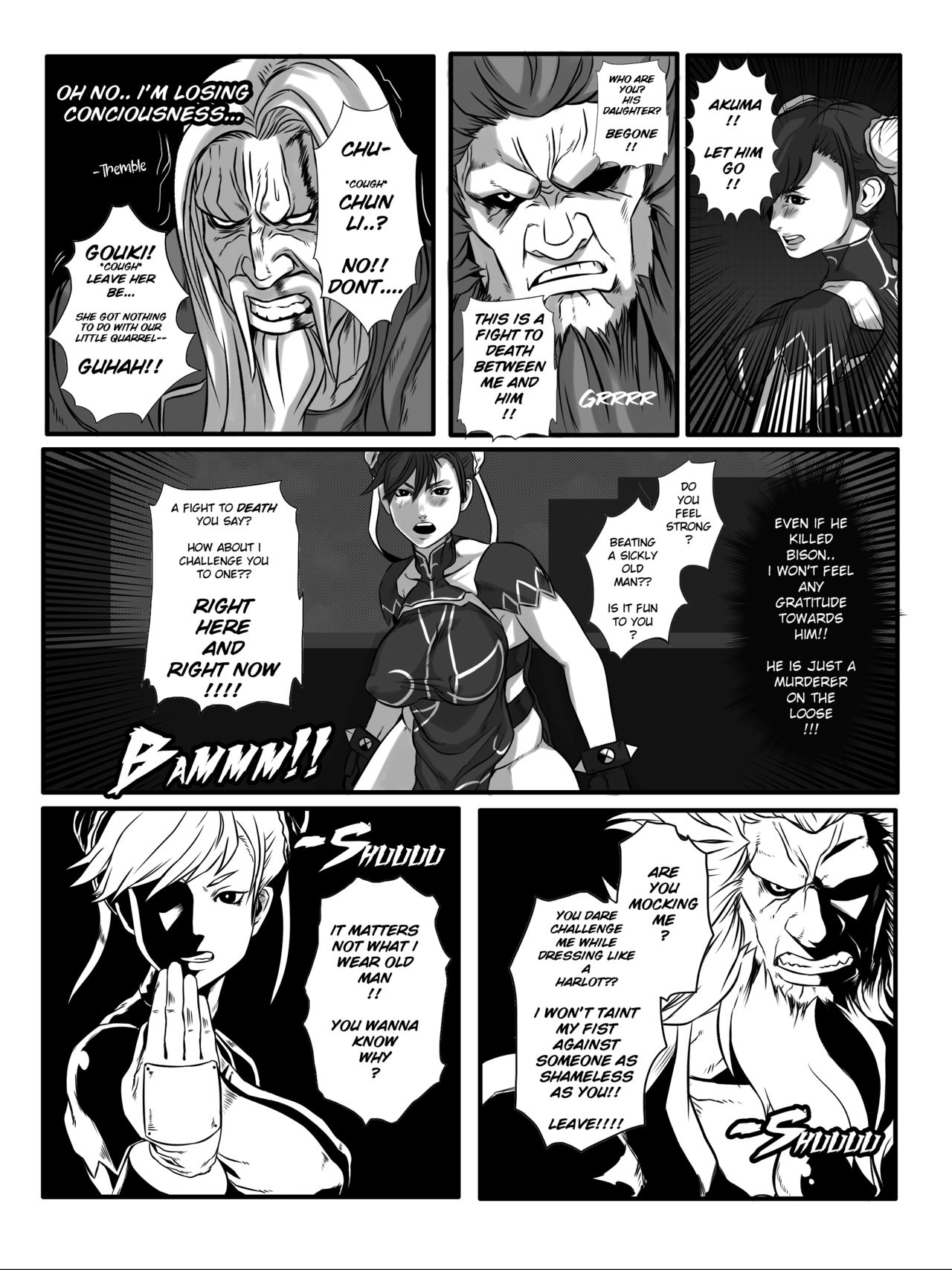 ONGOING Chun Li R18 Ryona Doujin page 6 full