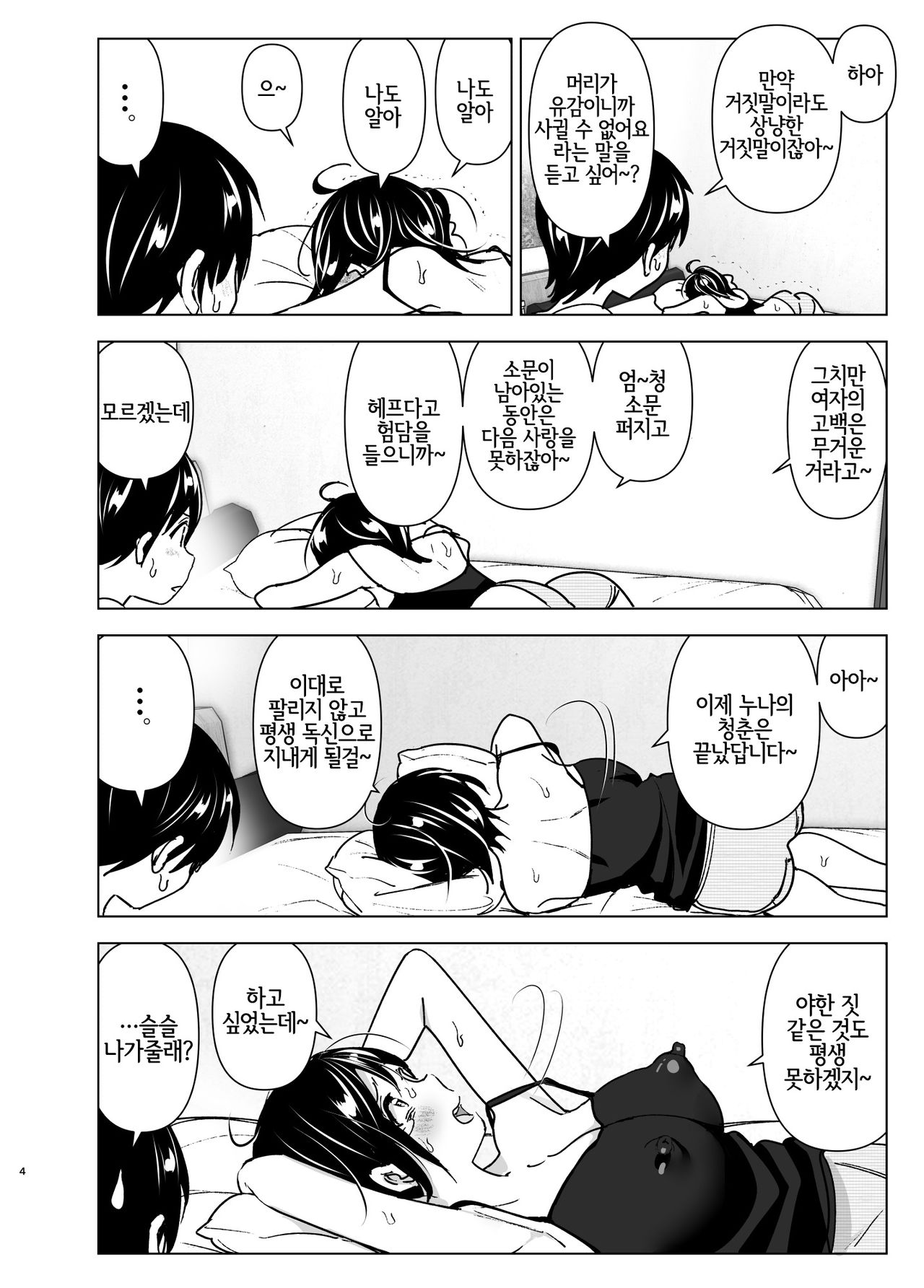 Onei-chan to Guchi o Kiite Ageru Otouto no Hanashi - Tales of Onei-chan Oto-to | 누나와 푸념을 들어주는 남동생 이야기 page 3 full
