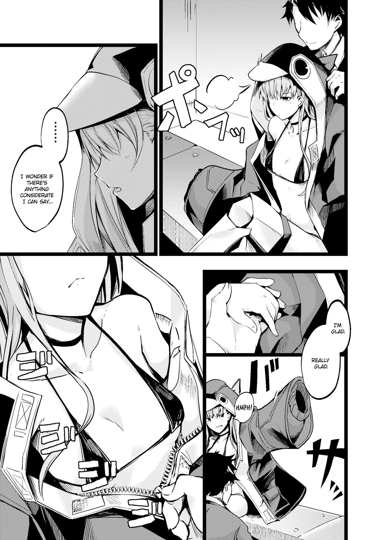 Mizugi na Meltryllis-san to | Doing it with Meltryllis in her Swimsuit page 4 full