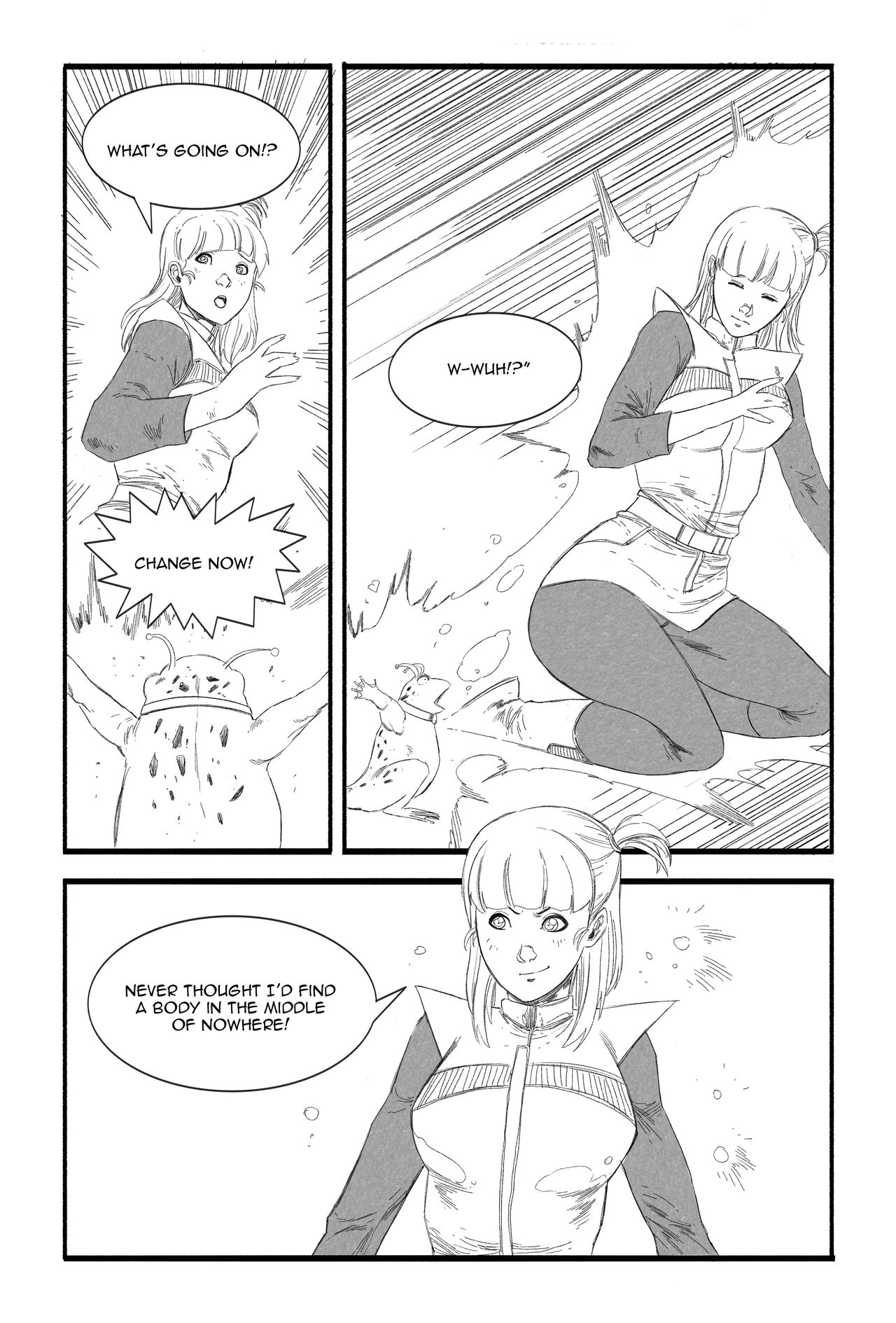 Bulma gets swapped with a Frog!? page 2 full