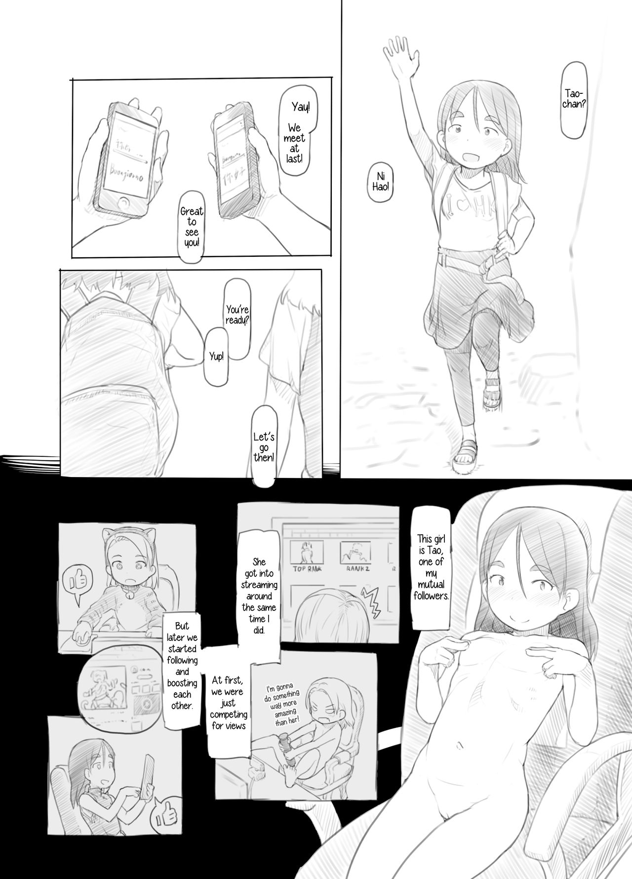 Ali-channel 2 Hikyou Roshutsu Mesugaki Bitch Kyoudou Haishin | Alicia &amp; Tao's Secret Sightseeing Exhibitionism Pervy Kiddie Bitch Collaboration Video page 4 full