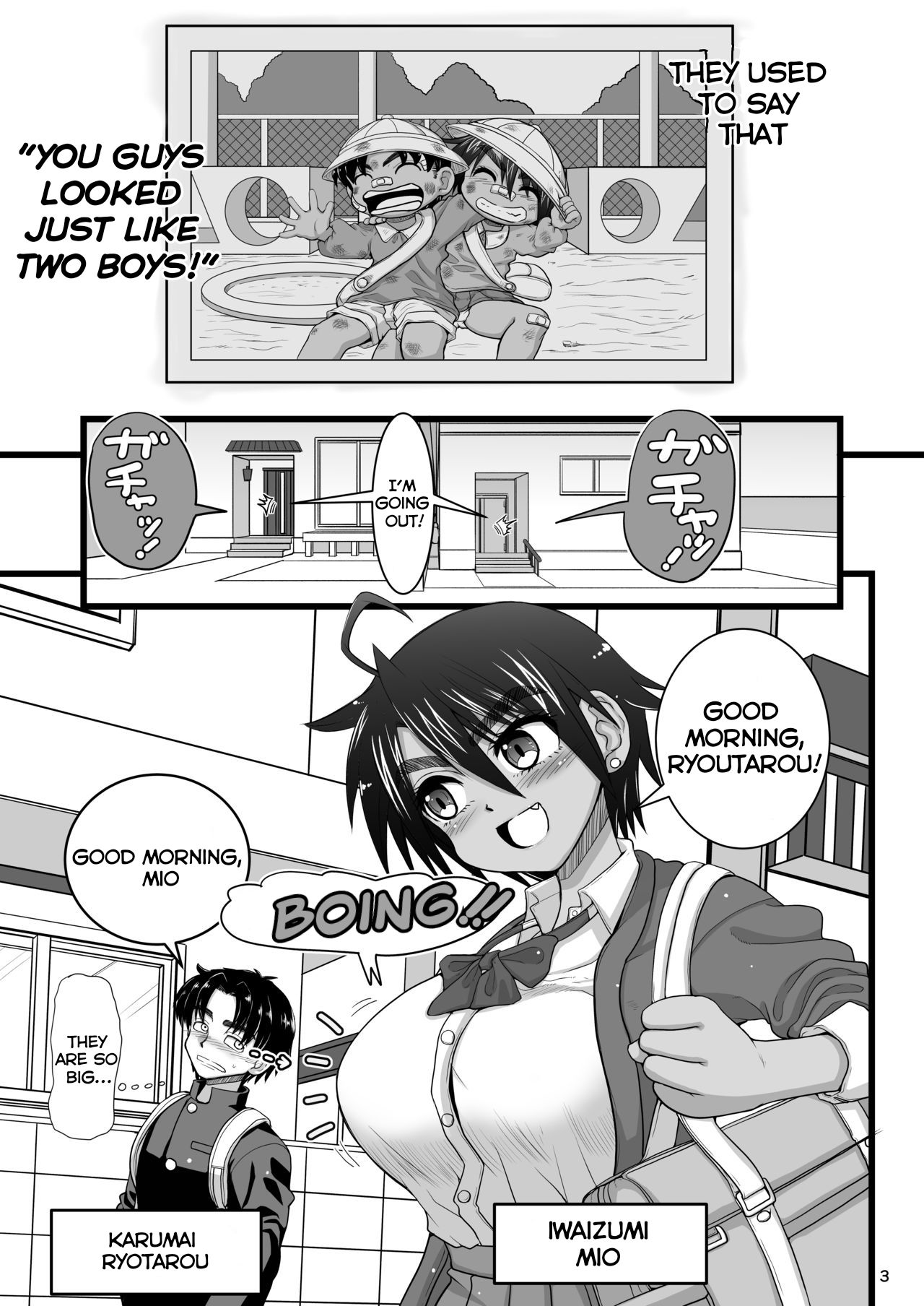 Osananajimi wa Joshikou no Ouji dakedo Ore no Mae de wa Mesu ni Naru | My childhood friend is the prince of an all-female school but she is a slut in front of me page 3 full