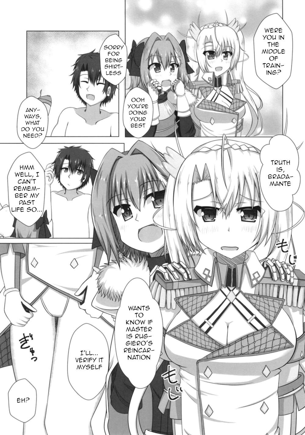 Bradamante tte saikin SEX shitenai yo ne? | Bradamante hasn't had any sex lately, huh? page 7 full