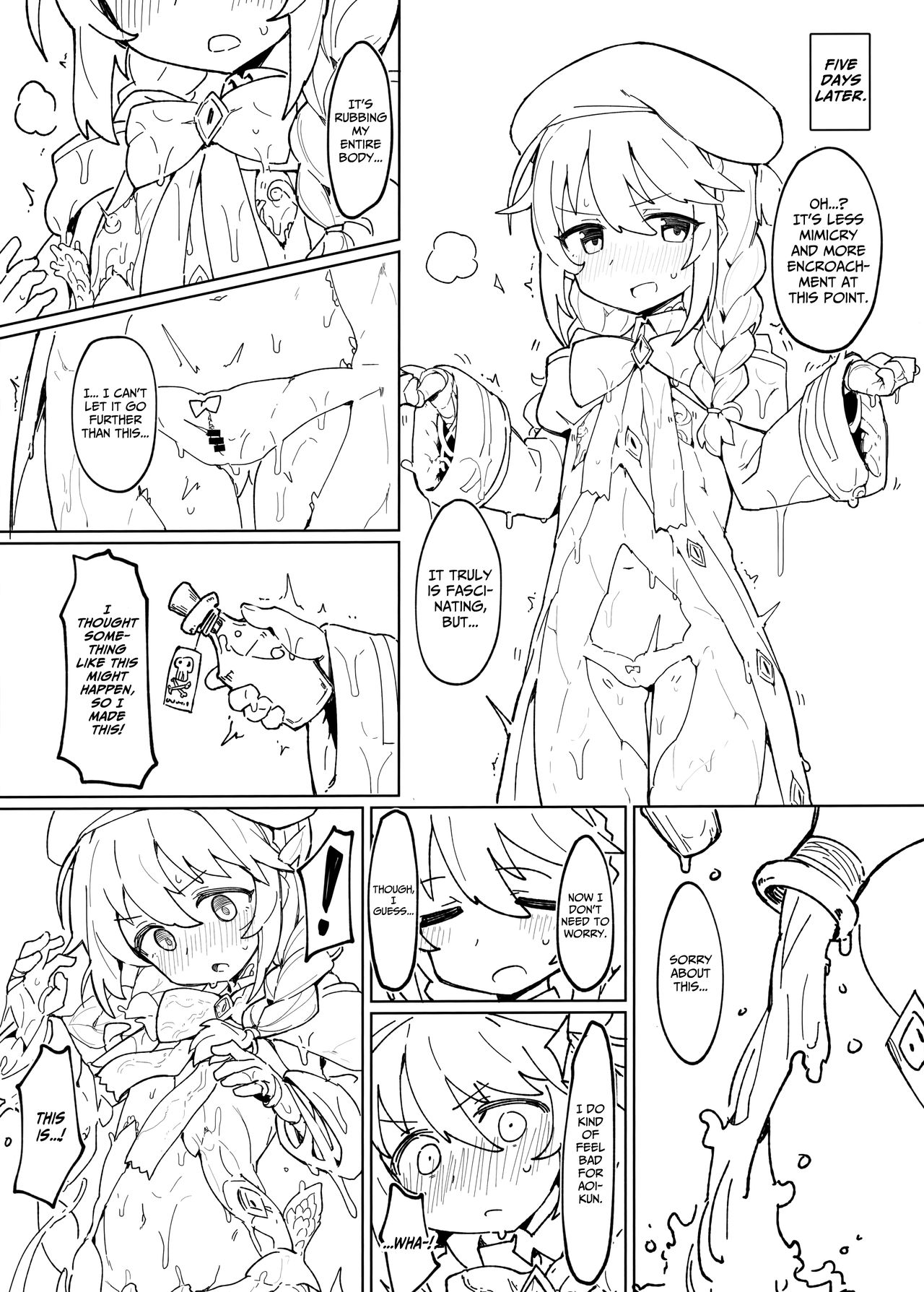 Shokushu to Yuni Senpai page 5 full