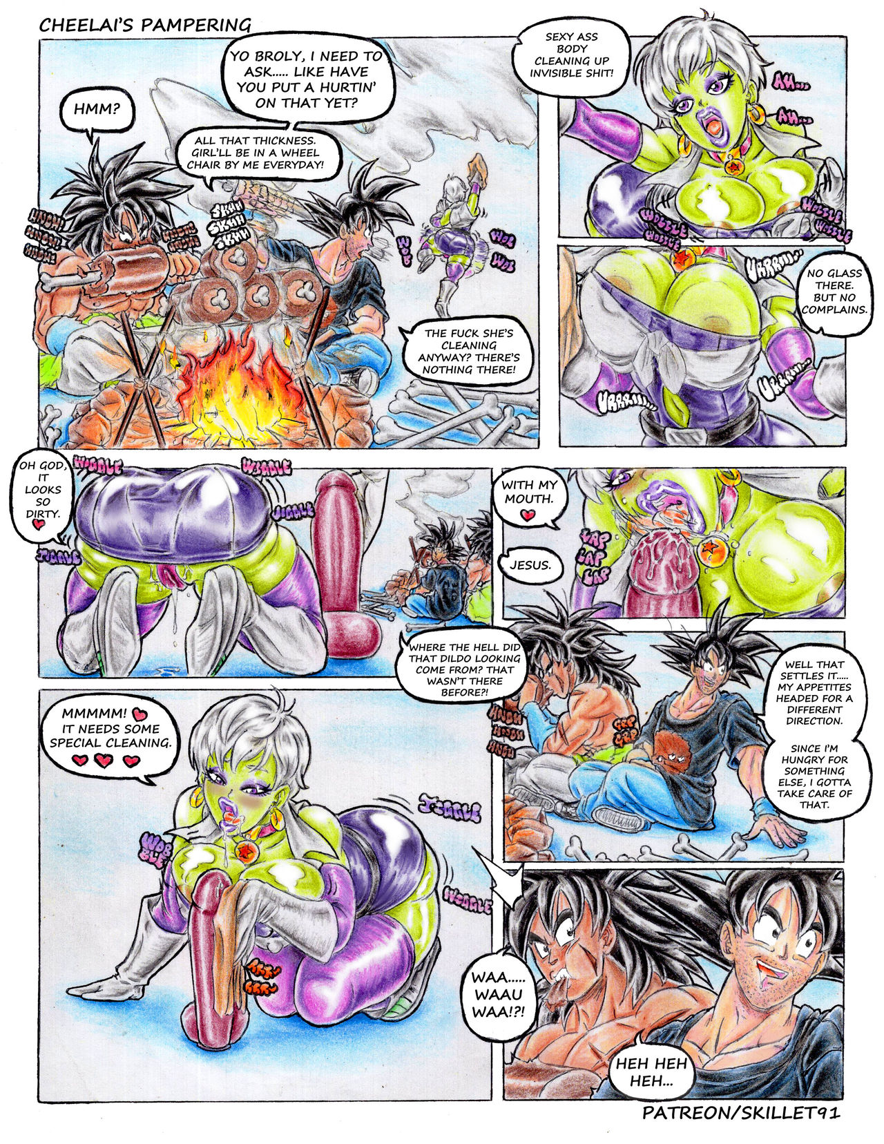 Cheelai's Pampering page 7 full