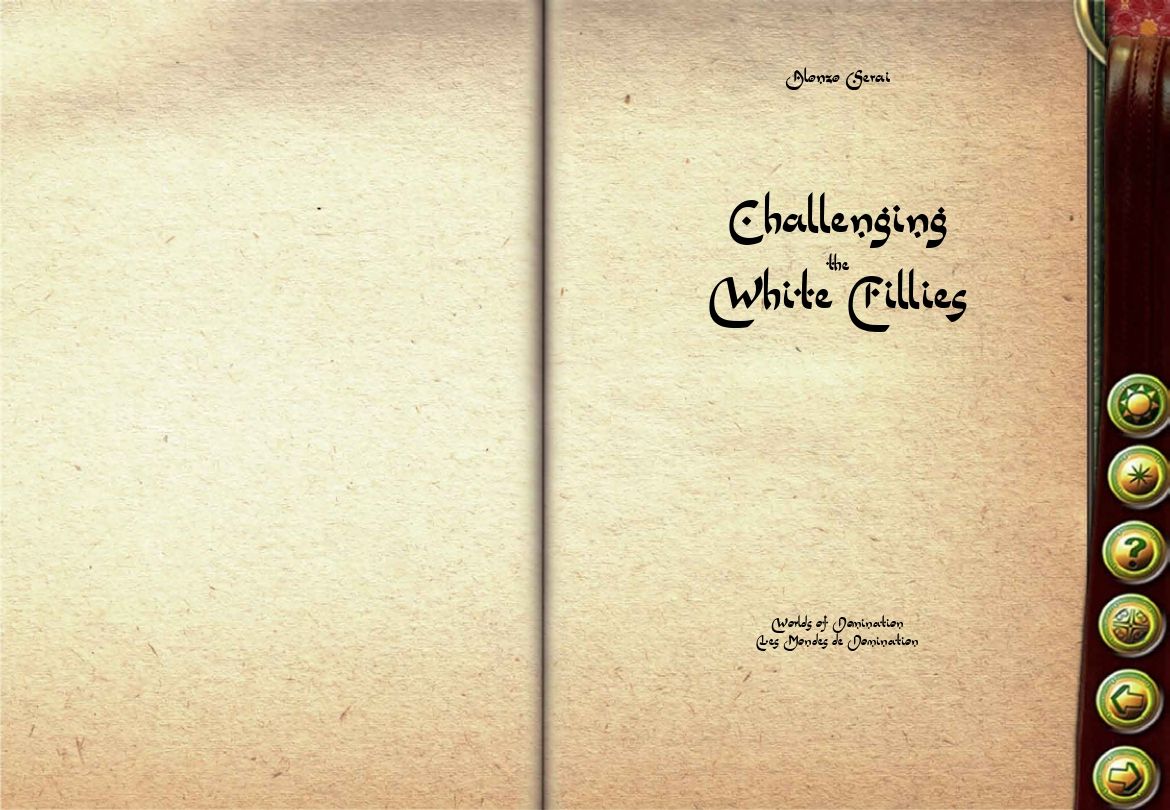 Challenging the White Fillies - Worlds of Dominations  vol. IV page 3 full