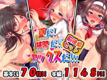 Natsu da! Hoshuu da!! Sex da!!! Zengohen Set cover